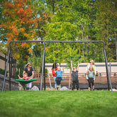 TitanMax Swing Set with Saucer Swing
