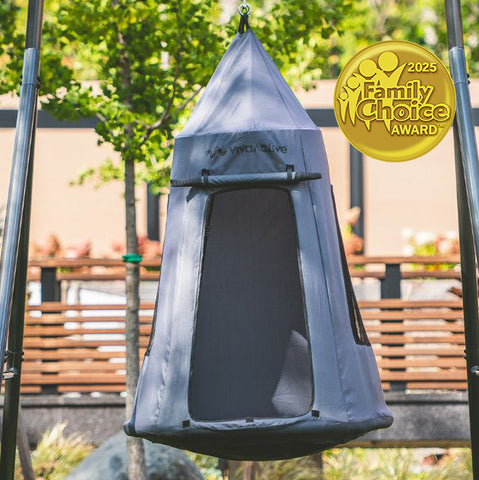 FlyMax Saucer Tree Swing With Tent