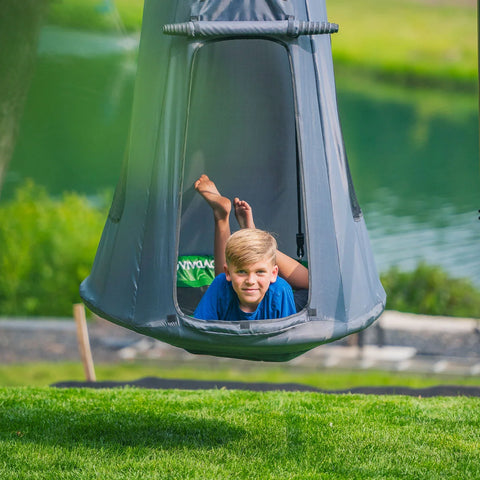FlyMax Saucer Tree Swing With Tent